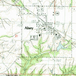 United States Geological Survey Alsey, IL (1983, 24000-Scale) digital map