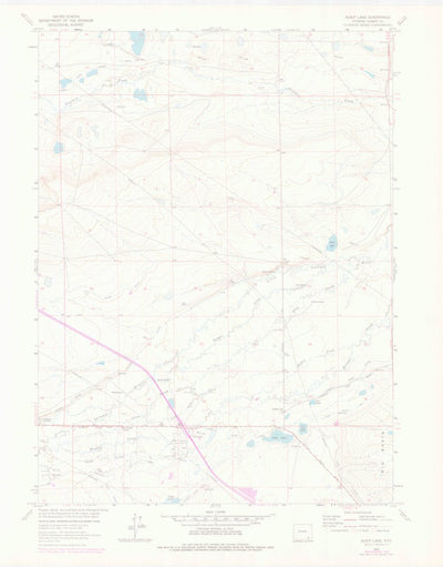 United States Geological Survey Alsop Lake, WY (1963, 24000-Scale) digital map