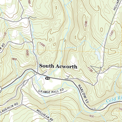 United States Geological Survey Alstead, NH (2021, 24000-Scale) digital map