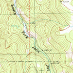 United States Geological Survey Alsup Mountain, OR (1990, 24000-Scale) digital map
