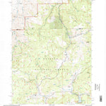 United States Geological Survey Alsup Mountain, OR (1999, 24000-Scale) digital map