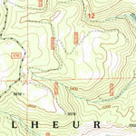 United States Geological Survey Alsup Mountain, OR (1999, 24000-Scale) digital map