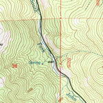 United States Geological Survey Alsup Mountain, OR (1999, 24000-Scale) digital map