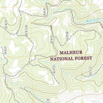 United States Geological Survey Alsup Mountain, OR (2020, 24000-Scale) digital map
