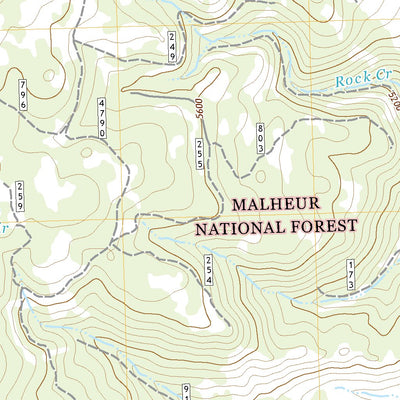 United States Geological Survey Alsup Mountain, OR (2020, 24000-Scale) digital map