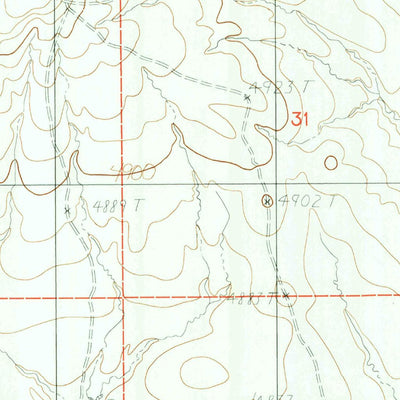 United States Geological Survey Alta Creek, WY (1984, 24000-Scale) digital map