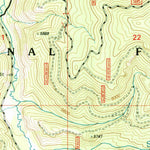 United States Geological Survey Alta, MT-ID (1998, 24000-Scale) digital map