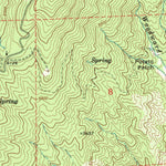 United States Geological Survey Alta Sierra, CA (1972, 24000-Scale) digital map