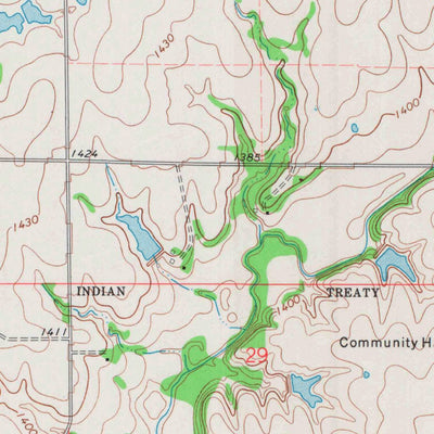 United States Geological Survey Alta Vista, KS (1971, 24000-Scale) digital map