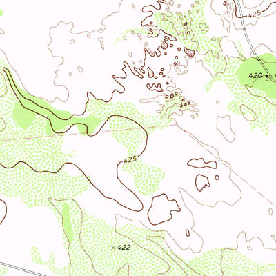 United States Geological Survey Alta Vista Ranch, TX (1972, 24000-Scale) digital map
