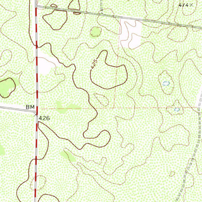 United States Geological Survey Alta Vista Ranch, TX (1972, 24000-Scale) digital map