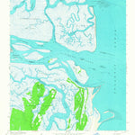 United States Geological Survey Altamaha Sound, GA (1954, 24000-Scale) digital map