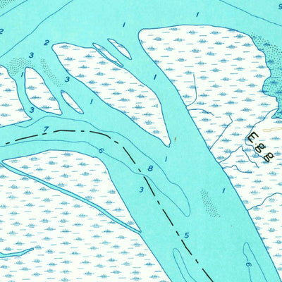 United States Geological Survey Altamaha Sound, GA (1954, 24000-Scale) digital map