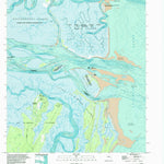 United States Geological Survey Altamaha Sound, GA (1993, 24000-Scale) digital map