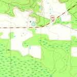 United States Geological Survey Altamaha SW, GA (1970, 24000-Scale) digital map