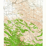 United States Geological Survey Altamont, CA (1942, 62500-Scale) digital map