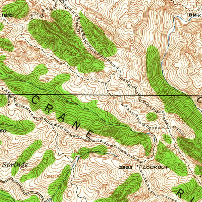 United States Geological Survey Altamont, CA (1942, 62500-Scale) digital map