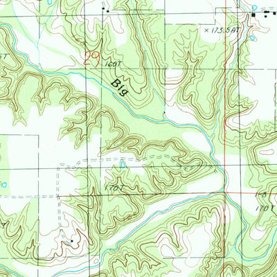 United States Geological Survey Altamont East, IL (1985, 24000-Scale) digital map