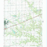 United States Geological Survey Altamont East, IL (1998, 24000-Scale) digital map
