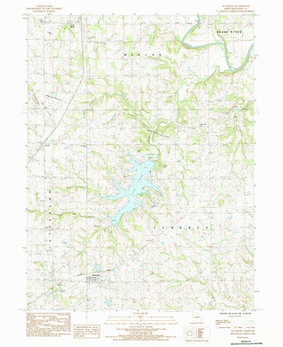 United States Geological Survey Altamont, MO (1984, 24000-Scale) digital map