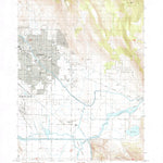 United States Geological Survey Altamont, OR (1985, 24000-Scale) digital map