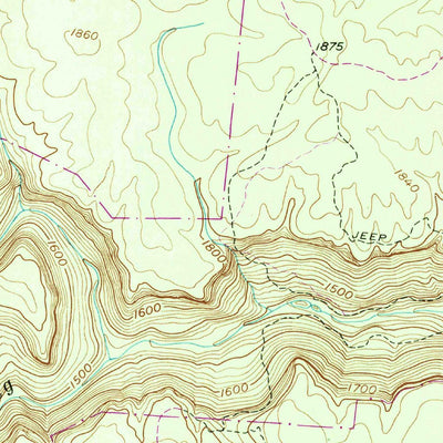 United States Geological Survey Altamont, TN (1956, 24000-Scale) digital map