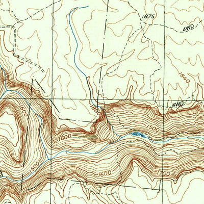 United States Geological Survey Altamont, TN (1997, 24000-Scale) digital map