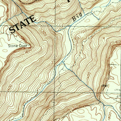 United States Geological Survey Altamont, TN (1997, 24000-Scale) digital map