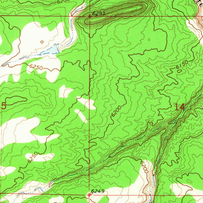 United States Geological Survey Altamont, UT (1965, 24000-Scale) digital map