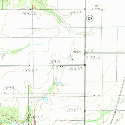 United States Geological Survey Altamont West, IL (1982, 24000-Scale) digital map