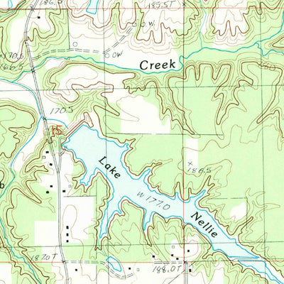 United States Geological Survey Altamont West, IL (1982, 24000-Scale) digital map
