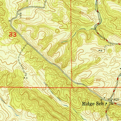 United States Geological Survey Altenburg, MO-IL (1948, 24000-Scale) digital map