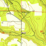 United States Geological Survey Altha East, FL (1952, 24000-Scale) digital map