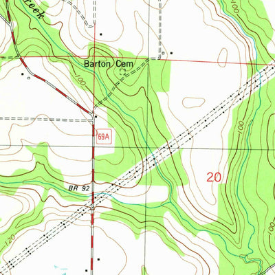 United States Geological Survey Altha East, FL (1982, 24000-Scale) digital map