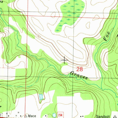 United States Geological Survey Altha East, FL (1982, 24000-Scale) digital map