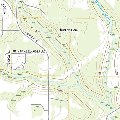 United States Geological Survey Altha East, FL (2021, 24000-Scale) digital map