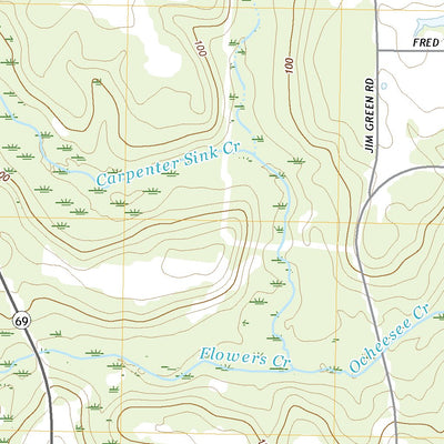 United States Geological Survey Altha East, FL (2021, 24000-Scale) digital map