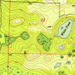 United States Geological Survey Altha West, FL (1952, 24000-Scale) digital map
