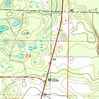 United States Geological Survey Altha West, FL (1994, 24000-Scale) digital map
