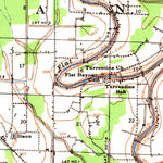United States Geological Survey Altheimer, AR (1935, 62500-Scale) digital map