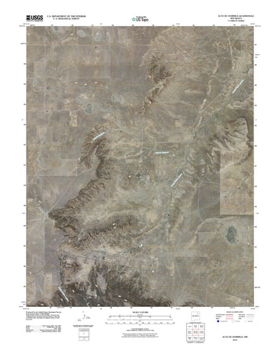 United States Geological Survey Alto De Hormiga, NM (2010, 24000-Scale) digital map