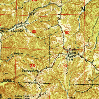 United States Geological Survey Alto Pass, IL-MO (1949, 62500-Scale) digital map