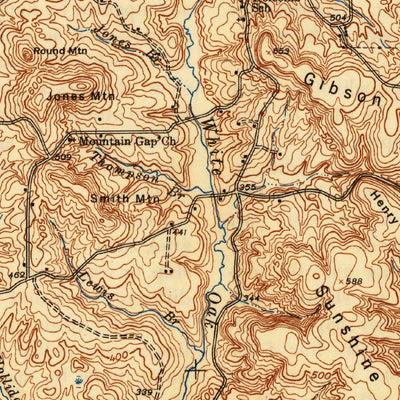 United States Geological Survey Alto, TX (1946, 62500-Scale) digital map