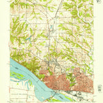United States Geological Survey Alton, IL-MO (1948, 24000-Scale) digital map