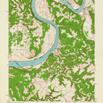 United States Geological Survey Alton, IN-KY (1950, 24000-Scale) digital map