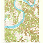 United States Geological Survey Alton, IN-KY (1970, 24000-Scale) digital map