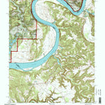 United States Geological Survey Alton, IN-KY (1993, 24000-Scale) digital map
