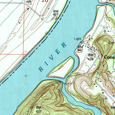 United States Geological Survey Alton, IN-KY (1993, 24000-Scale) digital map