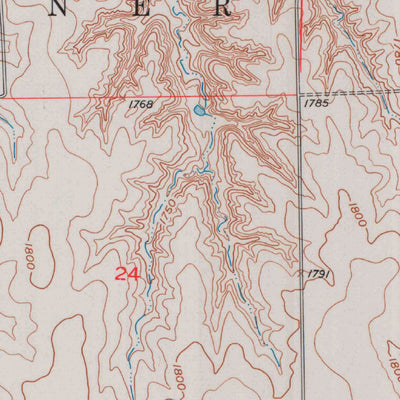 United States Geological Survey Alton, KS (1953, 24000-Scale) digital map