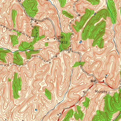 United States Geological Survey Alton Station, KY (1954, 24000-Scale) digital map